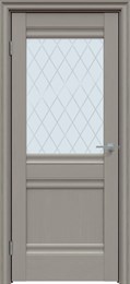 Межкомнатная дверь Дуб Серена каменно-серый 593 ПО