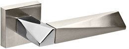 Ручка Fuaro (Фуаро) раздельная DIAMOND DM/HD SN/CP-3 матовый никель/хром
