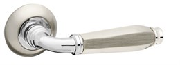 Ручка Fuaro (Фуаро) раздельная ENIGMA RM/HD SN/CP-3 матовый никель/хром
