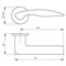 Ручка Armadillo (Армадилло) раздельная R.URS52.WAVE (WAVE URS) BPVD-77 вороненый никель - фото 114258