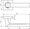 Ручка Armadillo (Армадилло) раздельная K.SQ52.CORSICA (CORSICA SQ003) MWSC-33 итальянский тисненый - фото 114329
