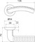 Ручка Armadillo (Армадилло) раздельная R.LD54.Libra26 (Libra LD26) SN/CP-3 матовый никель/хром TECH (кв. 8х140) - фото 114509