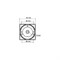 Ручка Armadillo (Армадилло) поворотная BK6.K.SQ52 (BK6/SQ) SN-3 матовый никель - фото 116697
