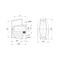 Вертушка Fuaro (Фуаро) на шток цилиндра T.Knob-RL (CB-RL) CP-8 хром - фото 129537