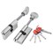 Цилиндровый Fuaro (Фуаро) механизм (D-PRO507/85) D-PRO5007Tang85(50+10+25) CP хром 5Key со штоком - фото 129559