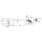 Цилиндровый Fuaro (Фуаро) механизм (D-PRO507/85) D-PRO5007Tang85(50+10+25) CP хром 5Key со штоком - фото 129560