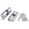 Цилиндровый Fuaro (Фуаро) механизм (200 ZA/60) 2000ZAKey60(25+10+25) CP хром 5Key - фото 129718