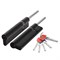 Цилиндровый Fuaro (Фуаро) механизм D-PRO5007 Tang 90 w/k (55+10+25) BL-24 черный 5Key без верт. - фото 129812