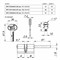Цилиндровый Mottura (Моттура) механизм DPC1D3646S3 (82 мм/31+10+41), САТИН. НИКЕЛЬ, 5+1кл. - фото 130527