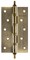 Петля Fuaro (Фуаро) универсальная IN5400UA-BL AB (4BB/A/BL 125x75x2,5) бронза БЛИСТЕР - фото 132541