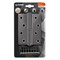 Петля Fuaro (Фуаро) съемная IN4430SR-BL GR правая (413/BL-4 100x75x2,5) графит БЛИСТЕР - фото 132561