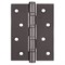 Петля Fuaro (Фуаро) универсальная IN4400U-BL GR (4BB/BL 100x75x2,5) графит БЛИСТЕР - фото 132568