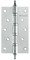 Петля Fuaro (Фуаро) универсальная IN5400UA-BL CP (4BB/A/BL 125x75x2,5) хром БЛИСТЕР - фото 132820