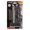 Петля Fuaro (Фуаро) универсальная без врезки IN4500W-BL BL (500-2BB/BL 100x2,5) черный матовый БЛИСТЕР - фото 132847