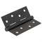 Петля Fuaro (Фуаро) универсальная IN4400U-BL BL (4BB/BL 100x75x2,5) черный матовый БЛИСТЕР - фото 132848