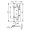 Петля Punto (Пунто) универсальная без врезки IN5200W GR (200-2B 125x2,5) графит - фото 132921