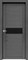 Дверь экошпон Велюкс 02 (Лакобель черный) - фото 37613