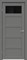 Межкомнатная дверь Медиум грей 540 ПО - фото 77087
