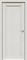 Межкомнатная дверь Дуб Серена светло-серый 619 ПГ - фото 77720