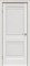 Межкомнатная дверь Дуб Серена светло-серый 625 ПГ - фото 77726