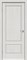 Межкомнатная дверь Дуб Серена светло-серый 639 ПГ - фото 77739