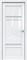 Межкомнатная дверь Белый глянец 525 ПО - фото 80210