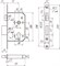 Корпус Mettem (Меттэм) врезного замка с защёлкой ЗВ4 401.0.0 - фото 86325