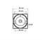 Ручка Armadillo (Армадилло) поворотная WC-BOLT BK6/SQ-21ABL-18 Темная медь - фото 87010 Ручка Armadillo (Армадилло) поворотная WC-BOLT BK6/SQ-21ABL-18 Темная медь - фото 87010