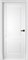 Дверь межкомнатная Богемия эмаль белая - фото 95104