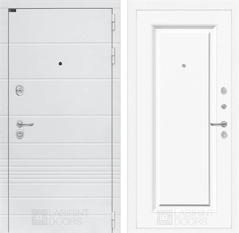 Входная дверь Трендо 27- Эмаль RAL 9003 - фото 102805