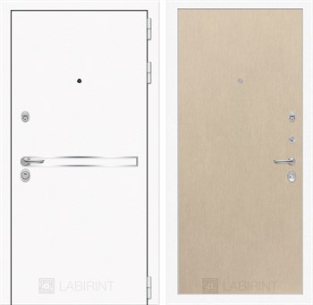 Входная дверь Лайн WHITE 05 - Венге светлый - фото 103188