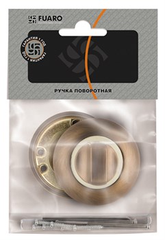 Ручка Fuaro (Фуаро) поворотная BK6.R.RM54 (BK6 RM) SN/CP-3 матовый никель/хром - фото 125141