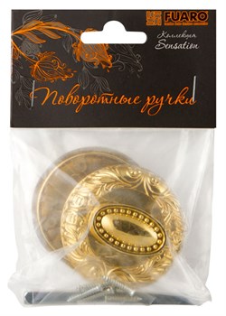 Ручка Fuaro (Фуаро) поворотная BK6.R.SM58 (BK6 SM) MAB-6 темная бронза - фото 125212