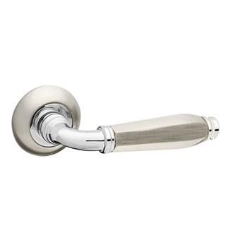 Ручка Fuaro (Фуаро) раздельная R.RM54.ENIGMA (ENIGMA RM) SN/CP-3 матовый никель/хром - фото 125524