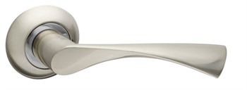 Ручка Fuaro (Фуаро) раздельная R.AR54.CLASSIC (CLASSIC AR) 140mm SN/CP-3 матовый никель/хром - фото 125534
