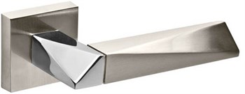 Ручка Fuaro (Фуаро) раздельная DIAMOND DM/HD SN/CP-3 матовый никель/хром - фото 125568