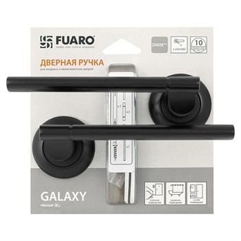 Ручка Fuaro (Фуаро) раздельная GALAXY RM/HD BL-24 черный - фото 125937