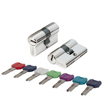 Цилиндровый Punto (Пунто) механизм MaxPro7000Key 52mm (21+10+21) CP хром 7key - фото 129286