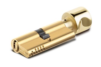 Цилиндровый механизм Kale kilit (Кале килит) с вертушкой 164 OBS SCE/80 (30+10+40) mm латунь 5 кл. new - фото 130020