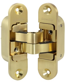 Петля Armadillo (Армадилло) скрытой установки U3D6200L SG левая (Architect 3D-ACH 60) мат. золото 60 кг - фото 133437