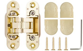 Петля скрытой установки с 3D-регулировкой Armadillo 11160UN3D (Architect 3D-ACH Universal 60) SG «матовое золото» - фото 133444
