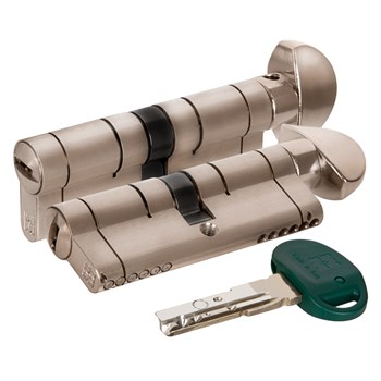 Цилиндровый механизм Mottura (Моттура) с вертушкой C31F364601RC5 (82 мм/31+10+41), МАТ.НИКЕЛЬ (верт. 99.506) - фото 83026