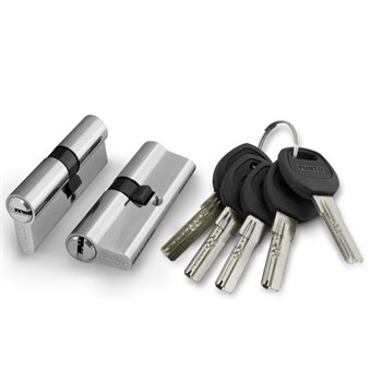 Цилиндровый Punto (Пунто) механизм (A200/90) A2000Key90(30+10+50) SN никель - фото 83711
