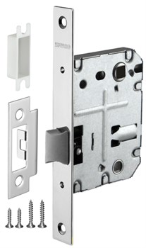 Защелка Fuaro (Фуаро) врезная PLASTP72-50 (P72-50) CP хром - фото 84424