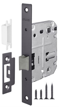 Защелка Fuaro (Фуаро) врезная PLASTP72-50 (P72-50) GR графит - фото 84575