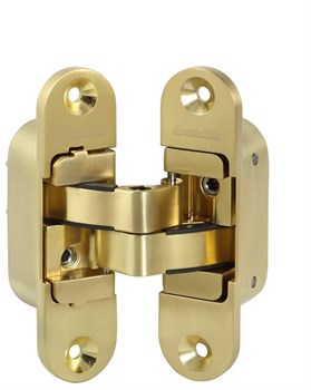 Петля Armadillo (Армадилло) скрытой установки U3D4200L SG левая (Architect 3D-ACH 40) мат. золото 40 кг - фото 85420