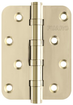 Петля Fuaro (Фуаро) универсальная IN4400U-R10 PB (4BB-R10 100x75x2,5) латунь - фото 85862