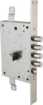 Корпус Mottura (Моттура) врезного замка с защёлкой 85.971-S RN (левый) - фото 86270