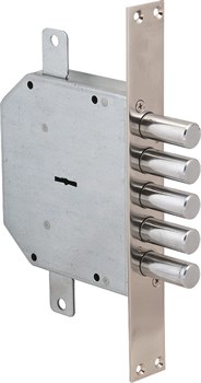 Замок Mottura (Моттура) врезной сувальдный 50.798-D (правый), ключ 40 мм, без накл. - фото 86335