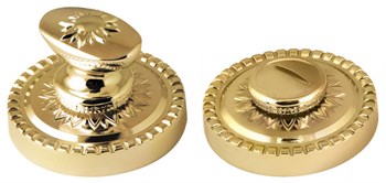 Ручка Armadillo (Армадилло) поворотная BK6.R.CL55 (BK6/CL) GOLD-24 золото 24К - фото 86928